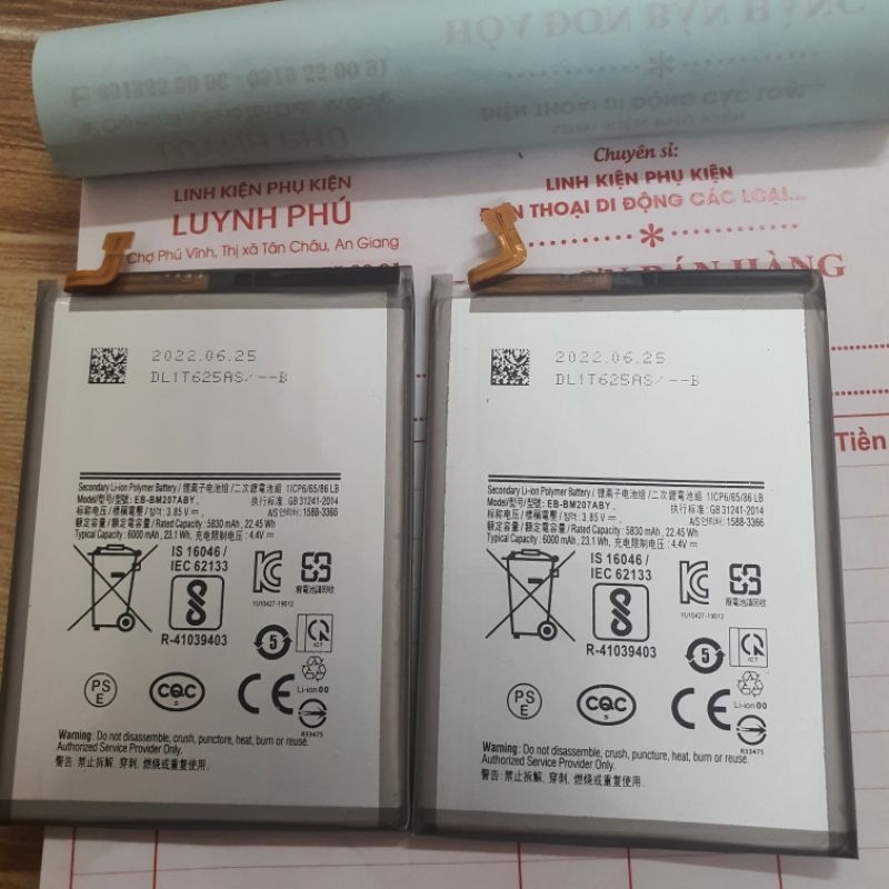 Pin samsung M30S M20S M21 M31 EB BM207ABY