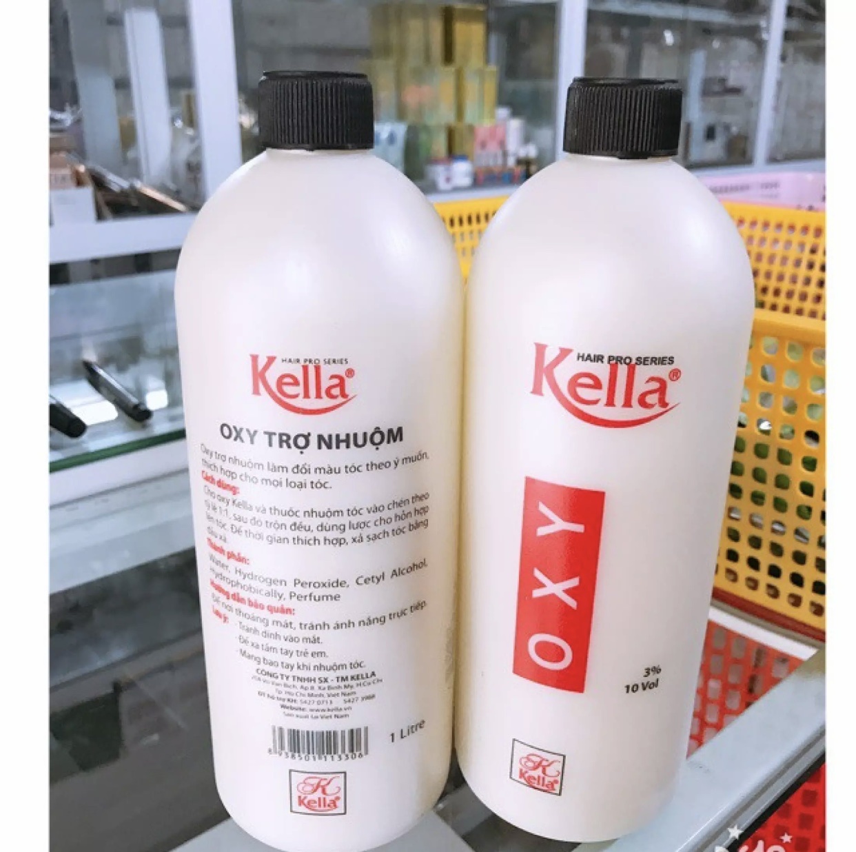 [Chỉ 7/3 Hoàn Tiền 15%][Chính Hãng] Oxy trợ nhuộm Kella 1000ml
