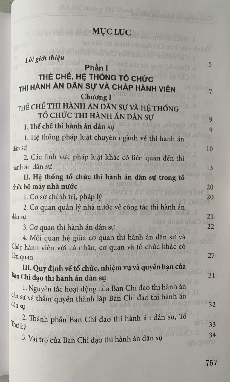 Cẩm nang thi hành án dân sự (Tái bản lần thứ nhất, có sửa đổi, bổ sung)
