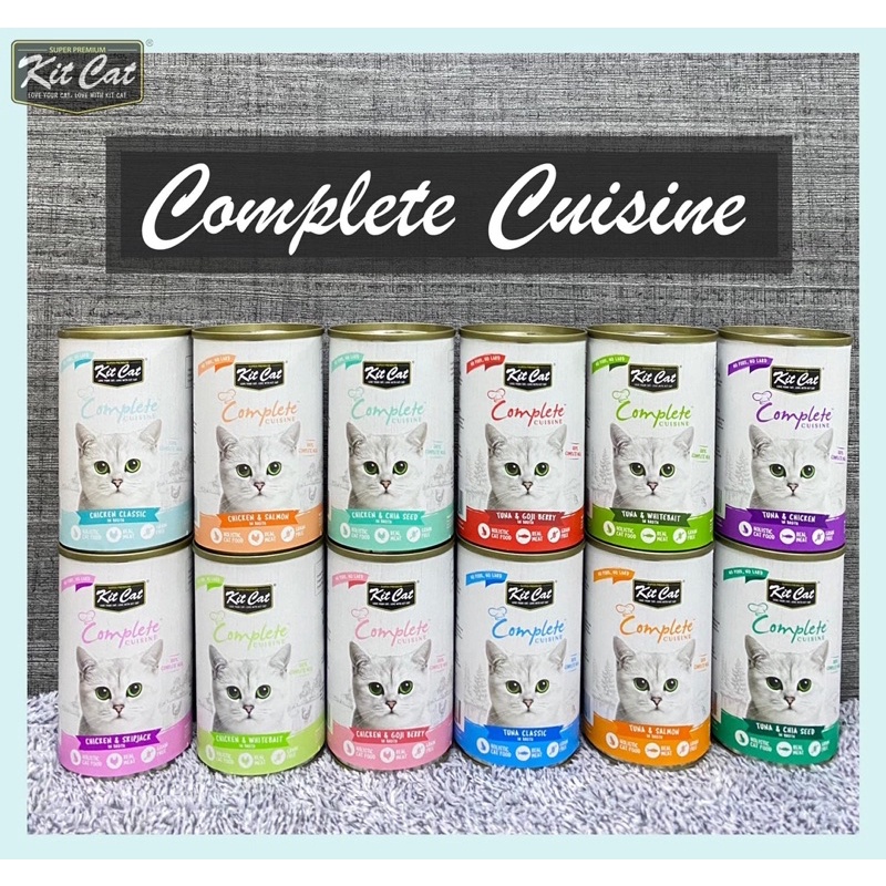 Pate cho mèo kit cat lon 150g - pate kit cat complete cuisine 150g