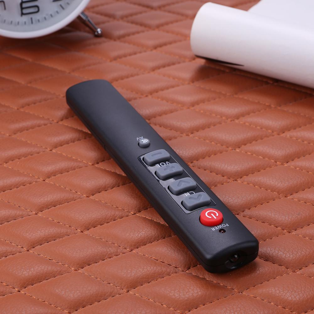 6-key Pure Learning Remote Control for TV STB DVD DVB HIFI