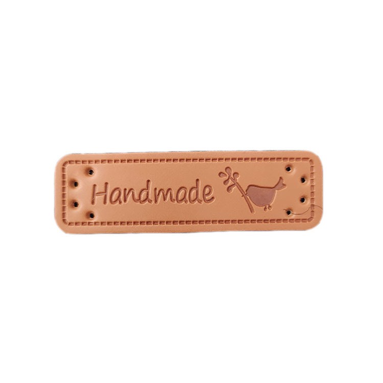 Mác da handmade trang trí sản phẩm thủ công (giao mẫu ngẫu nhiên)