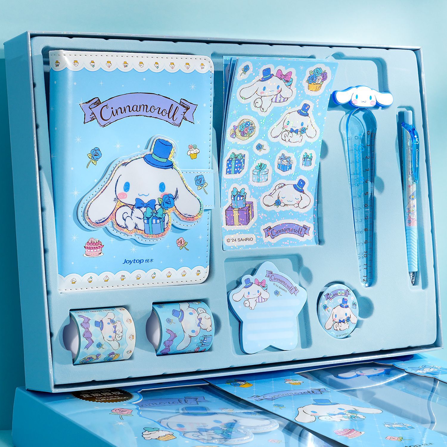 Sanrio%20Kuromi%20Stationery%20Set%20My%20Melody%20Cinnamoroll%20Pas%20Notepad%20Mini%20Notebook%20Signature%20Pen%20Students%20Supplies%20Kids%20Gift%20-%20Image%206