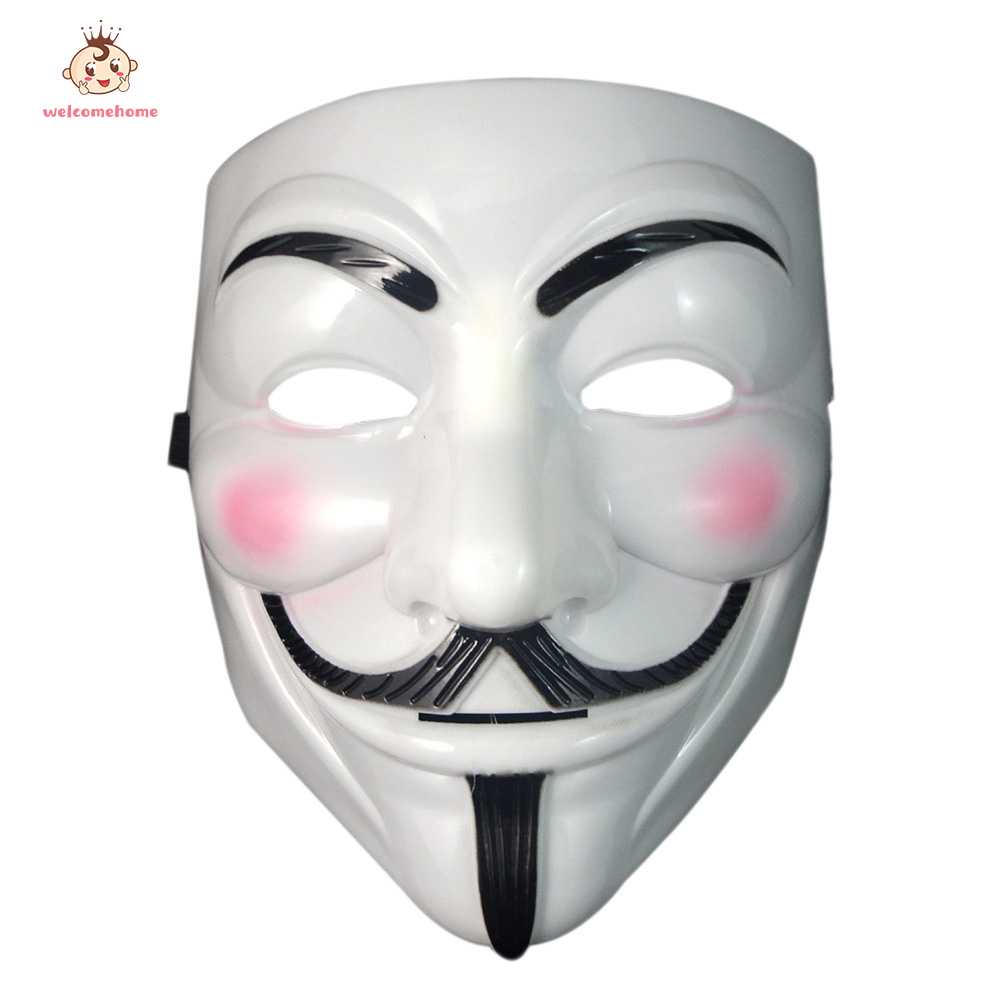 Welcomehome , Mặt Nạ Hacker Giấu Tên Moive V For Vendetta Cho Halloween