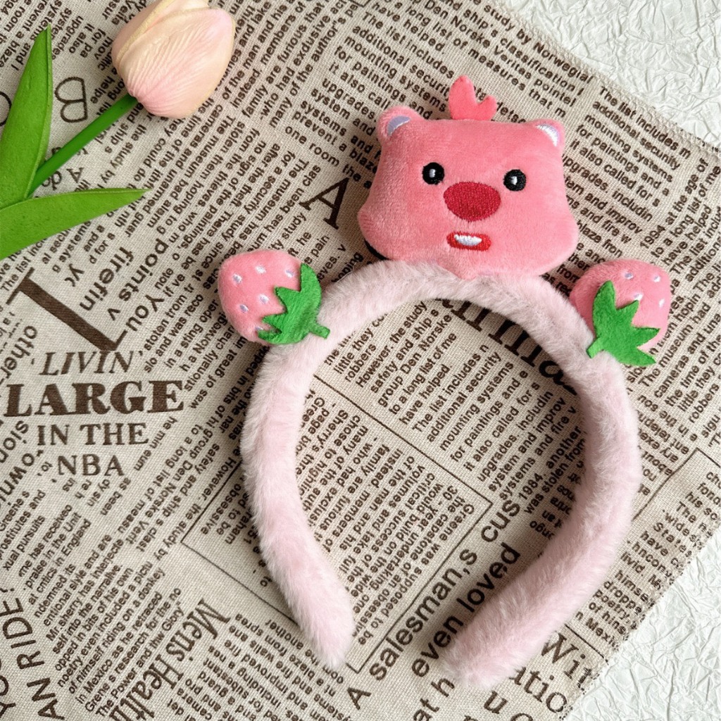Bờm cài tóc hình búp bê hobby hoạt hình dễ thương cho nữ