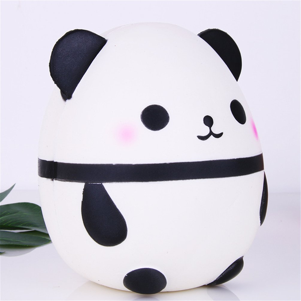 Slower Panda 【EcoDealsq】Anti-stress White Panda Slow Infant Squeeze Toys - white ...
