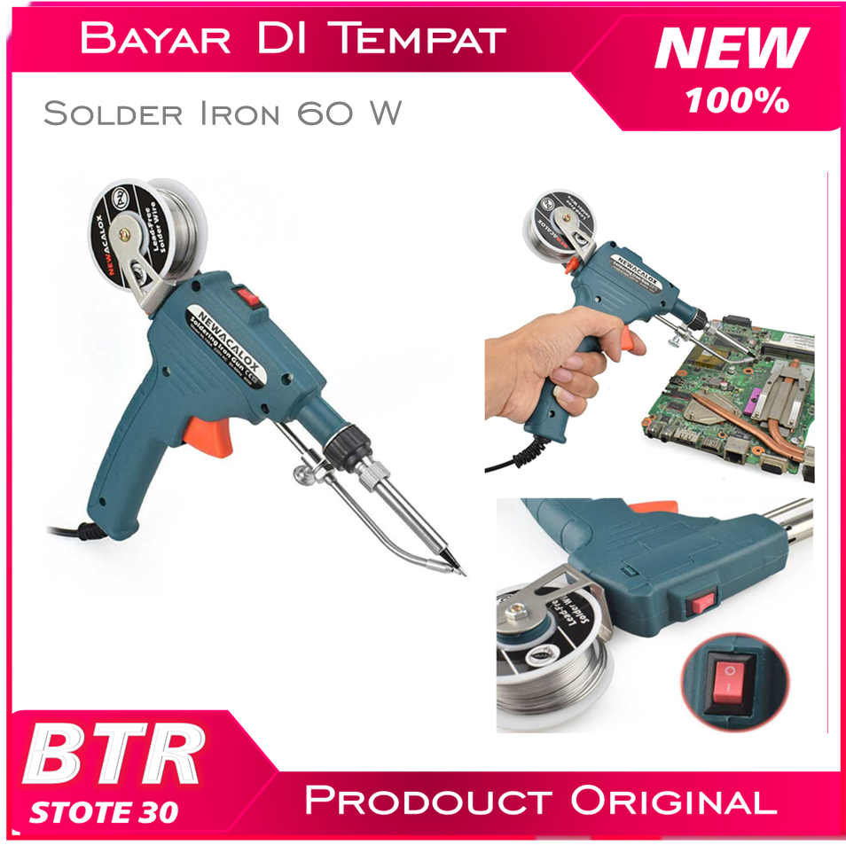 Taffware Solder Iron Automatic Tin Gun 60W / solder listrik otomatis