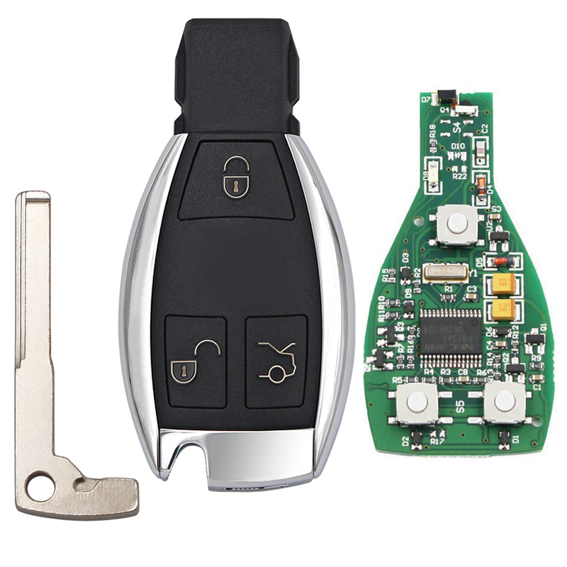 W210 Key 【Trending】 2/3/4 buttons smart remote car key 315MHz 433MHz for ...