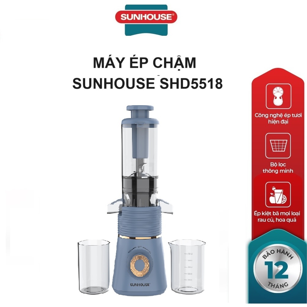 Máy ép chậm làm kem SUNHOUSE SHD5518