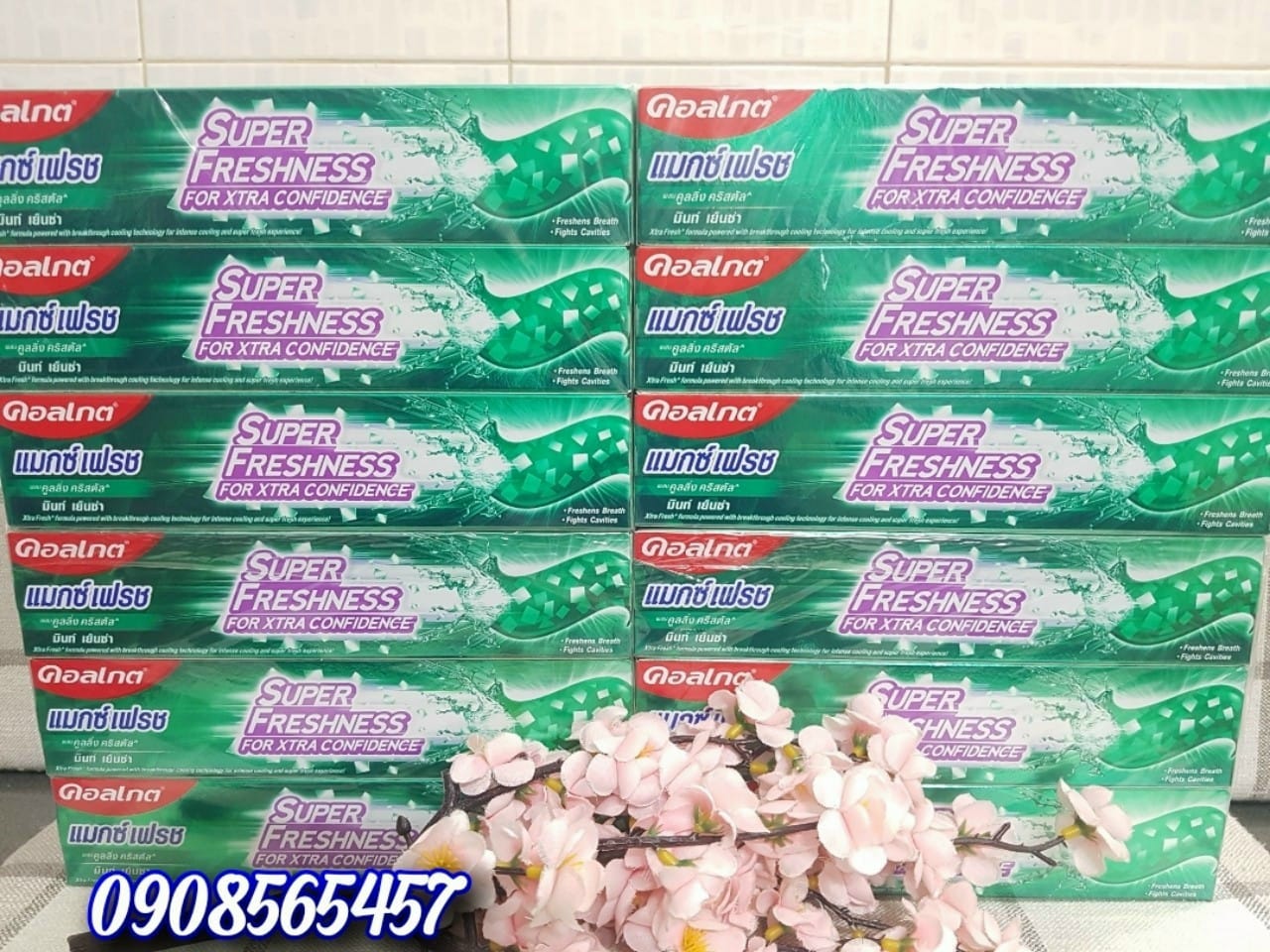 KEM ĐÁNH RĂNG COLGATE MAXFRESH THÁI LAN (tuýp 160g)
