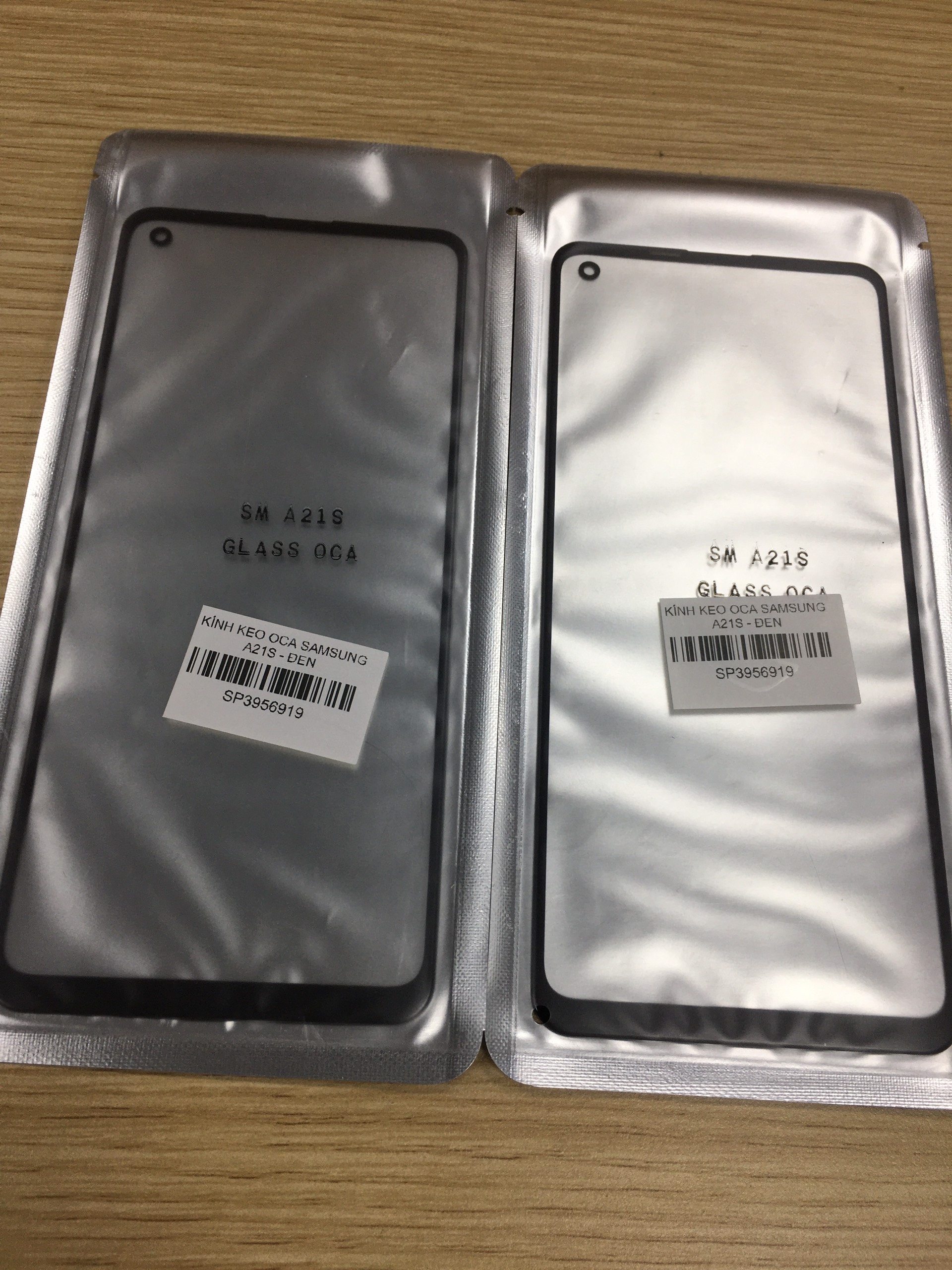 Kính ép samsung a21s - thay mới