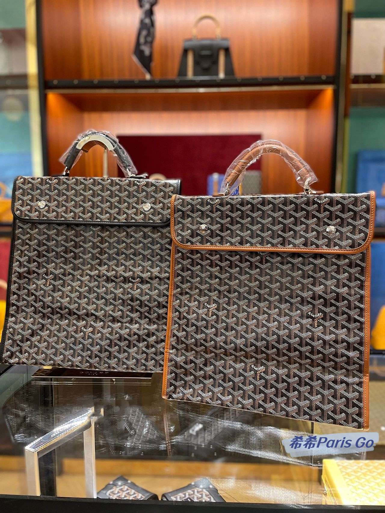 Goyard/ Goya handbag Saint Leger backpack foldable canvas handbag