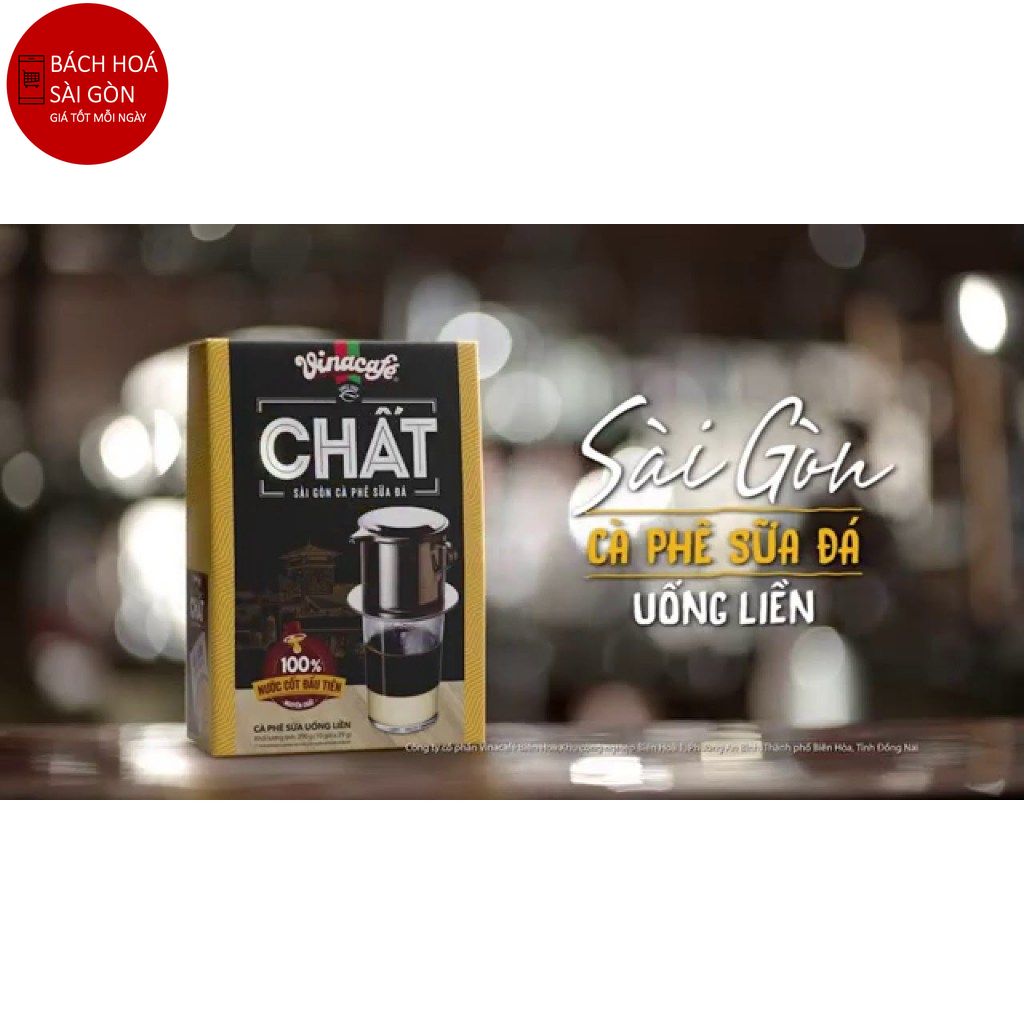 CÀ PHÊ CHẤT VINACAFE HỘP 10GÓI * 29G