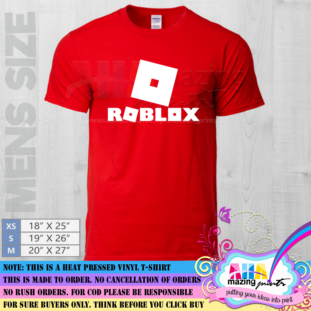 Men's T-shirt Design Merch Game Print Roblox Idolstore, 53% OFF