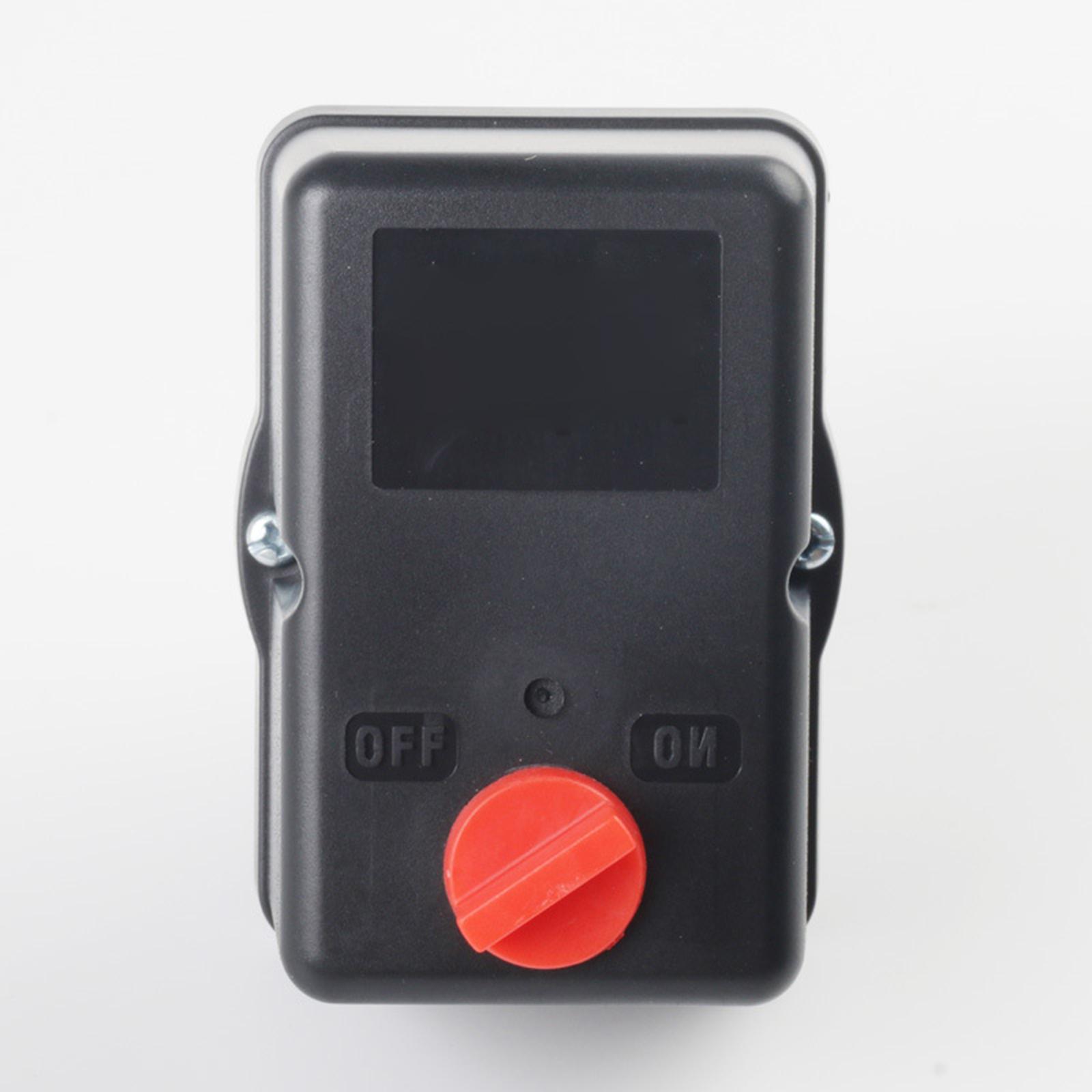 Homyl Pneumatic Air Compressor Pressure Switch Easy to Install Single Hole