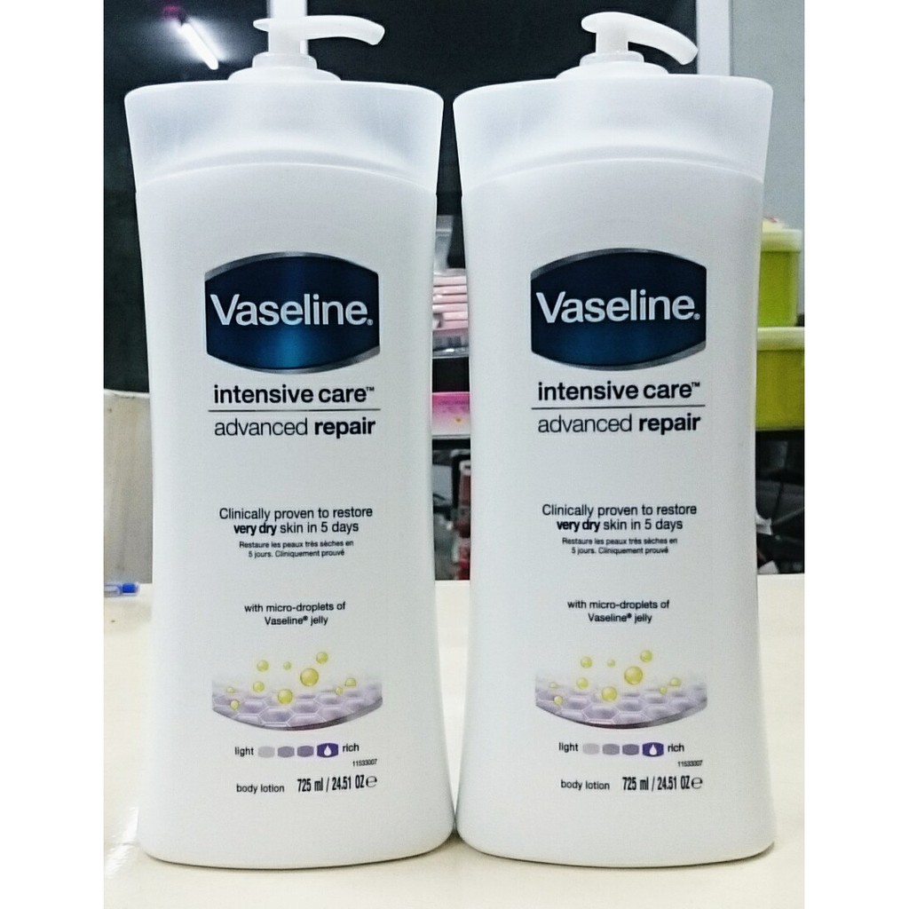 Sữa dưỡng thể Vaseline Intensive Care Advanced Repair 725ml