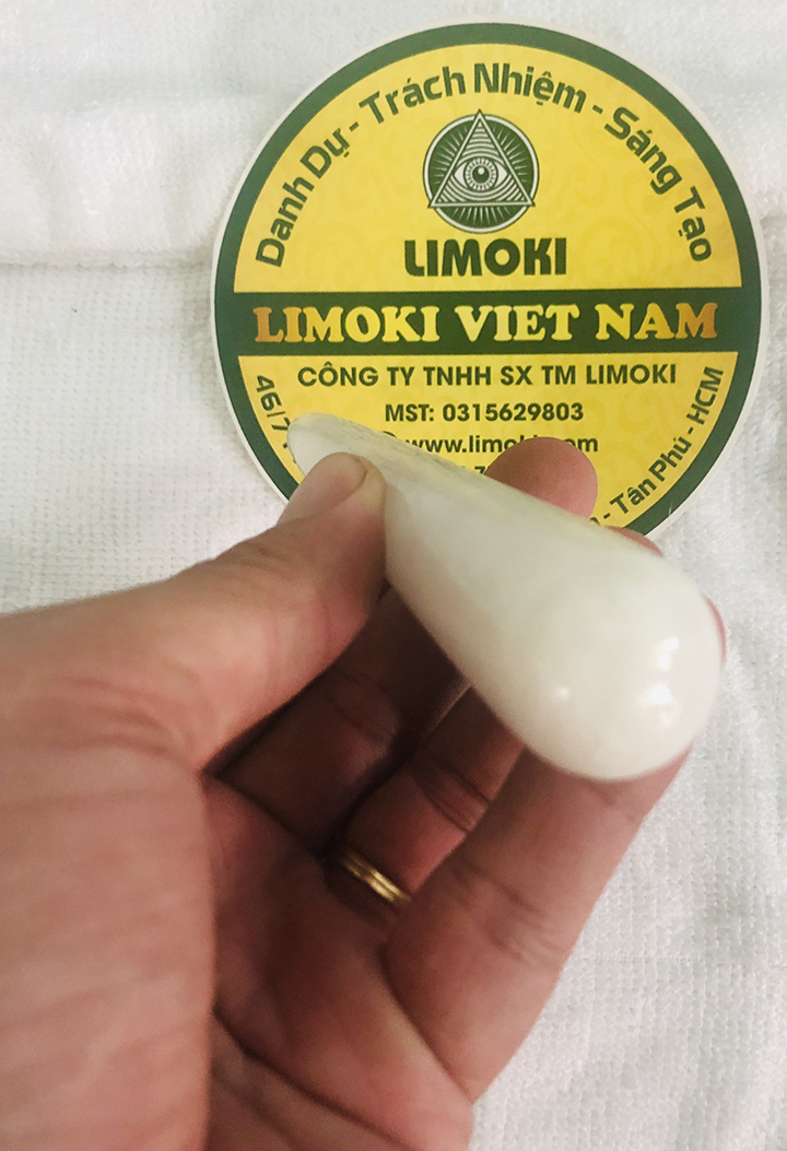 Cây Ấn Huyệt Đá Thạch Anh Trắng