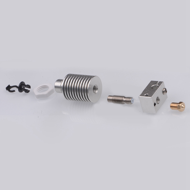 Extruder Head Nozzle Support 1.75mm Filament for E3D V6 Nozzle Heating Head Extruder 3D Printer DIY Parts