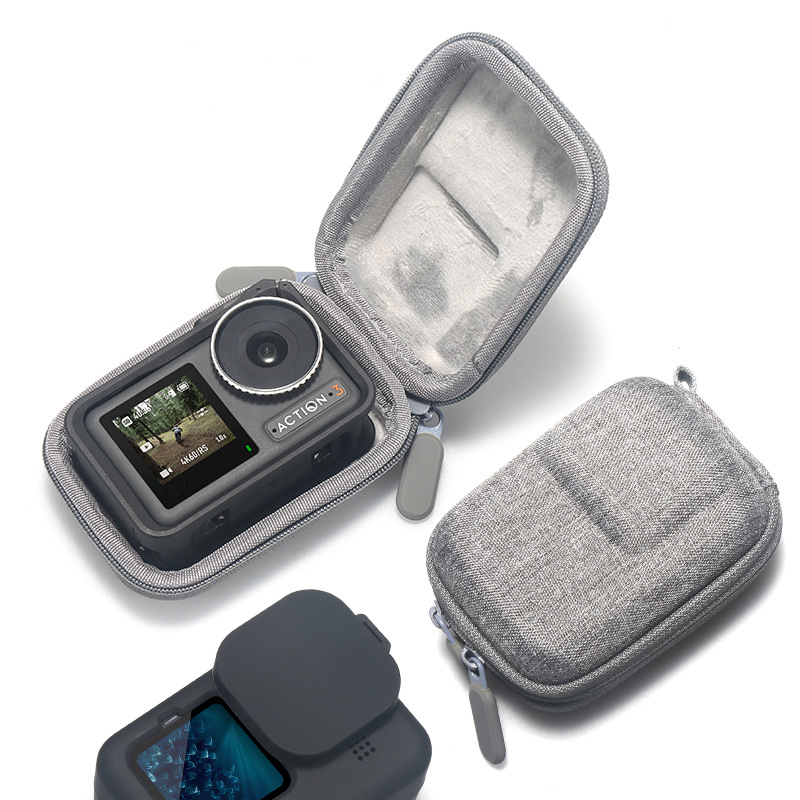 Mini Waterproof Case Protective Bag For Sport Camera Storage Box For DJI Osmo Action 3 4 Accessories