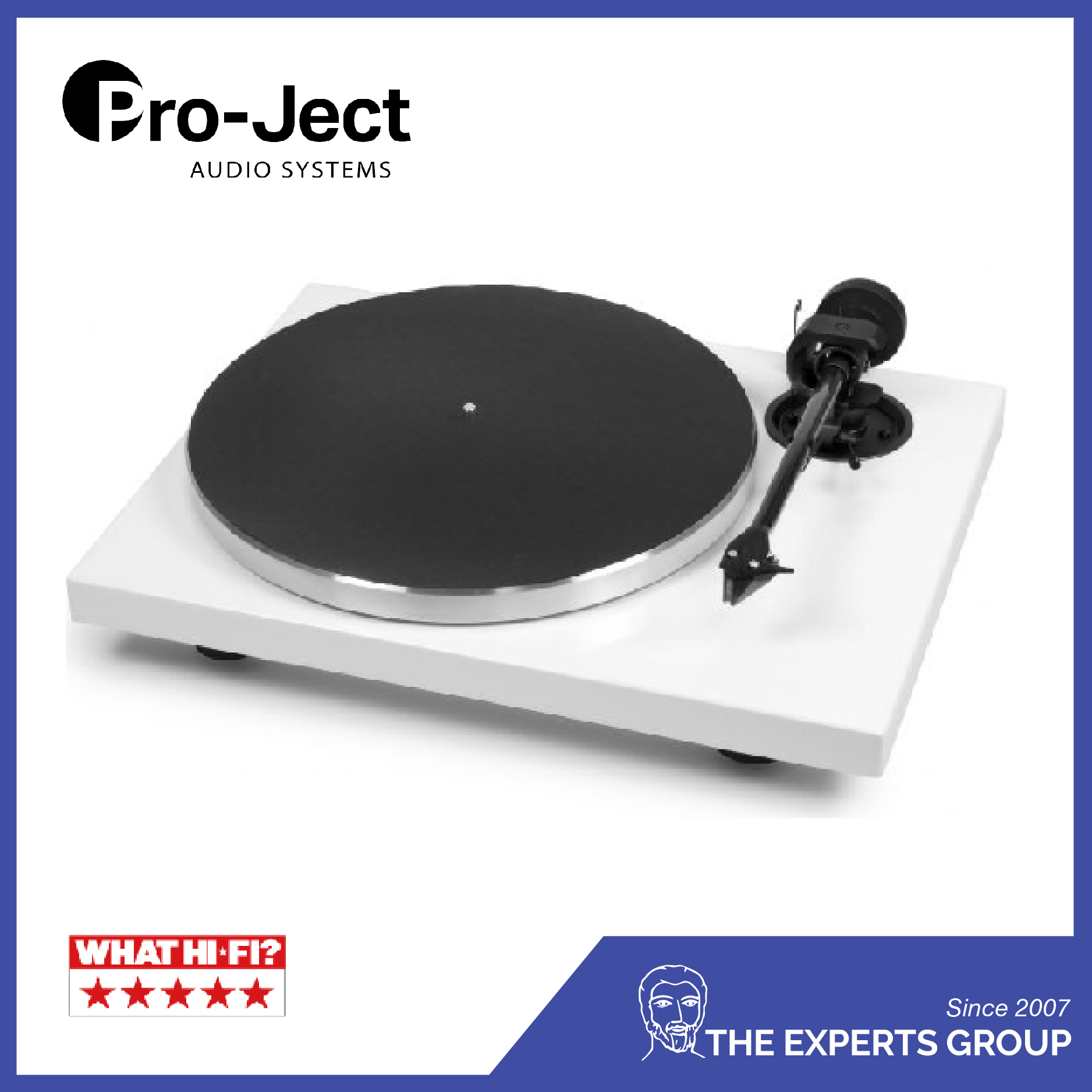 PROJECT Pro-Ject 1Xpression Carbon Classic Turntable (2M Silver