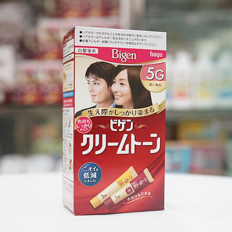 Thuốc nhuộm tóc Bigen Nhật Bản 80g