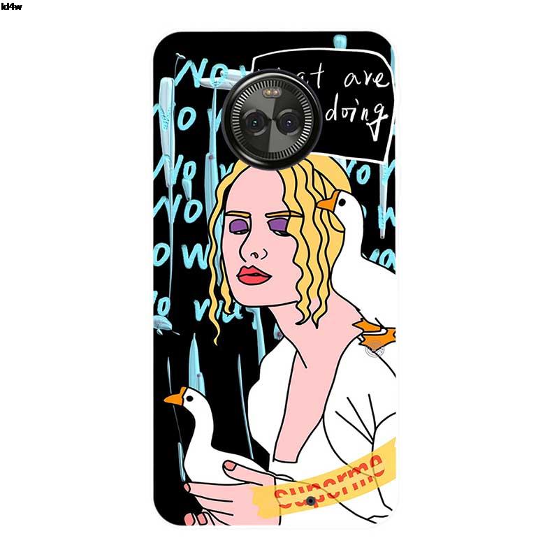 For Motorola Moto X4 TCJML Pattern Soft Silicon TPU Case Cover