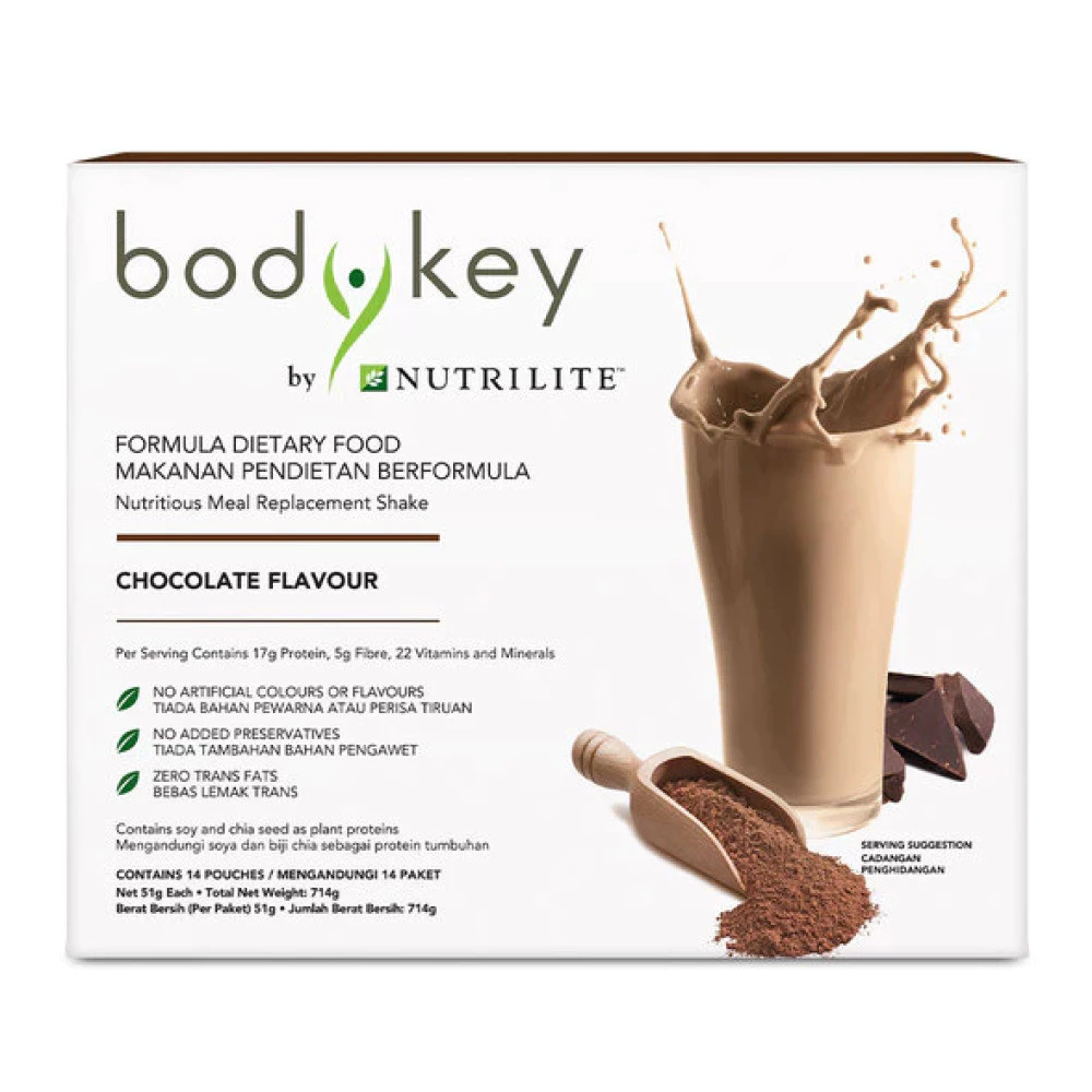 Tax-Free Import】BODYKEY 3-Flavor Meal Replacement Shake – Berries