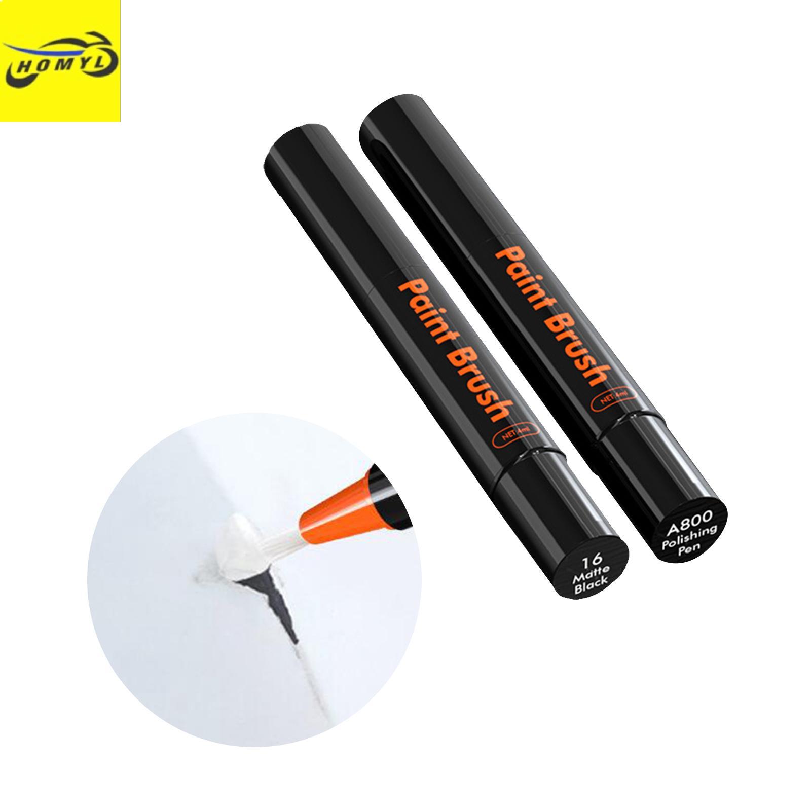 Homyl Car Touch up Paint Pen Accessory Scratch Remover Erase Car Scratches  Durable Matte Black