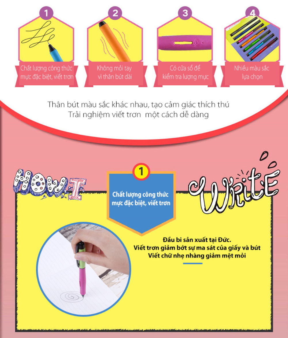 Bút mực gel STABILO PALETTE 0.5mm và 0.7mm