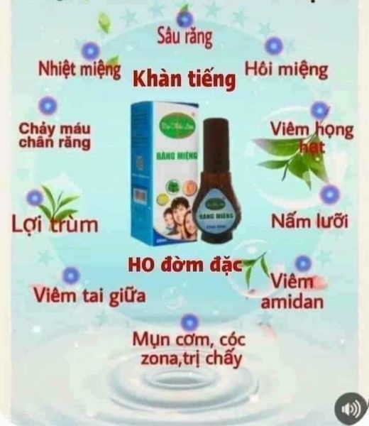 Tinh dầu răng miệng DẠ THẢO LIÊN chai 5ml