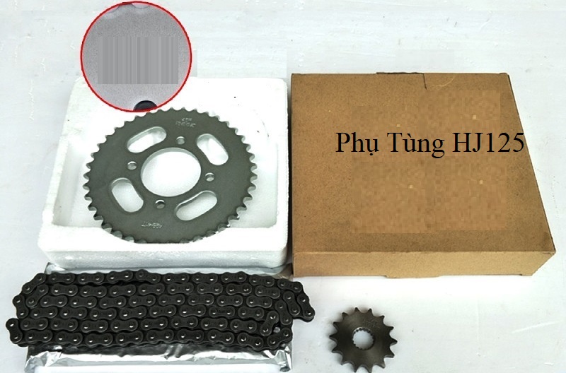 Nhông sên dĩa hj,en125,gz150