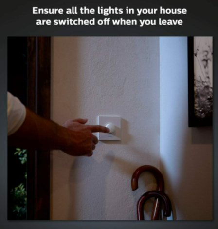 Philips Hue Smart Button, nút bấm điều khiển đèn thông minh