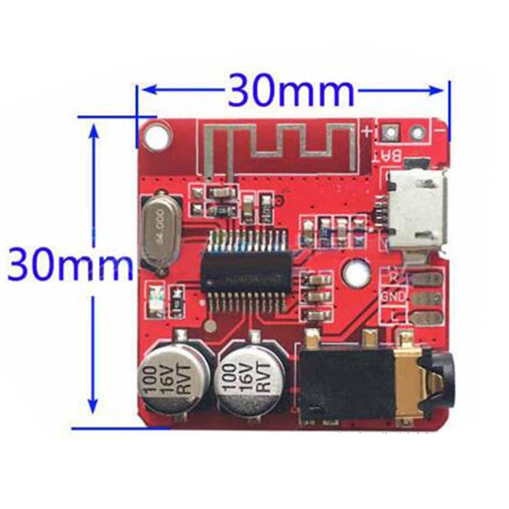 Bo Mạch Giải Mã Bluetooth VHM-314 Bo Mạch 4.1/5.0 Bo Mạch Khuếch Đại Loa Xe Hơi MP3 Lossless