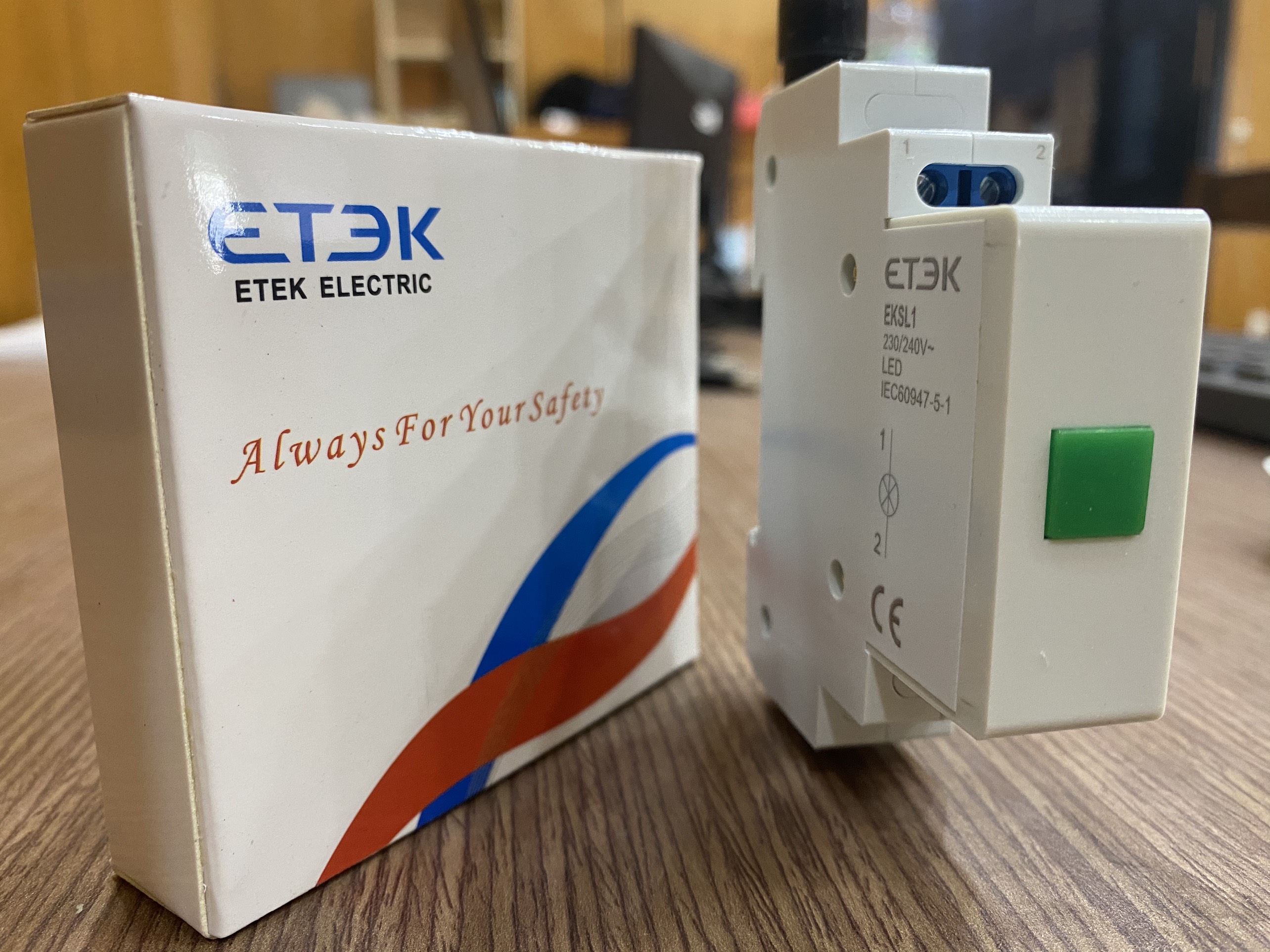 Đèn báo pha gắn tủ điện 1 pha, 3 pha, thương hiệu ETEK