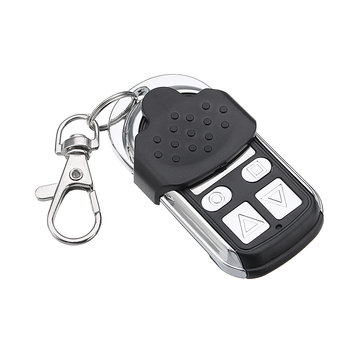 Remote điều khiển từ xa, Remote cửa cuốn 4 kênh 433MHz kim loại - Học lệnh