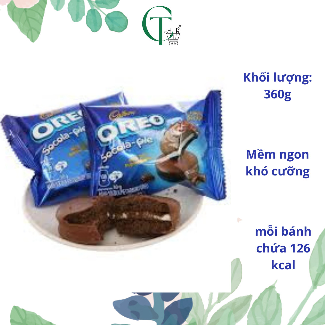 [HN]Hộp Bánh Oreo Sôcôla Pie 360g