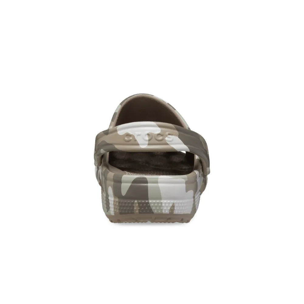 Giày Clog Unisex Crocs Classic Printed Camo - Mushroom - 206454-2ZJ