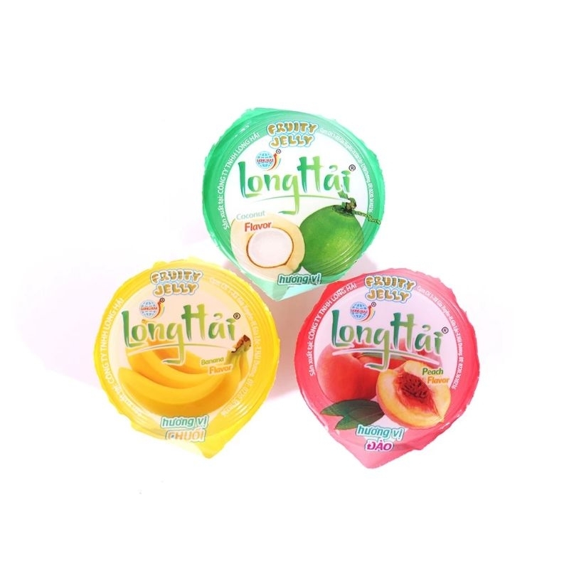 Thạch Rau Câu Long Hải Đủ Vị ( Gói 910g &416g)