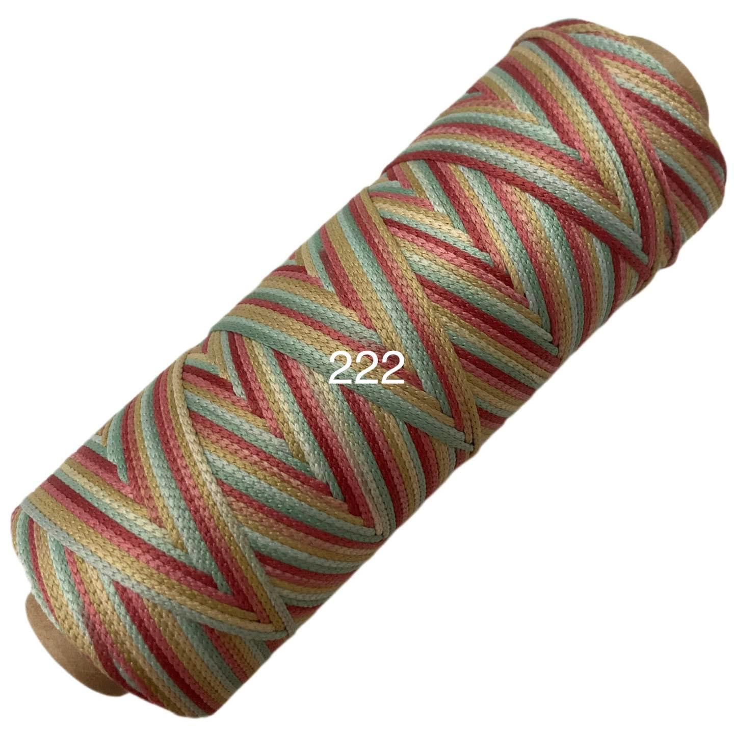 Sợi Dệt loang ombre cuộn 125g - 2mm