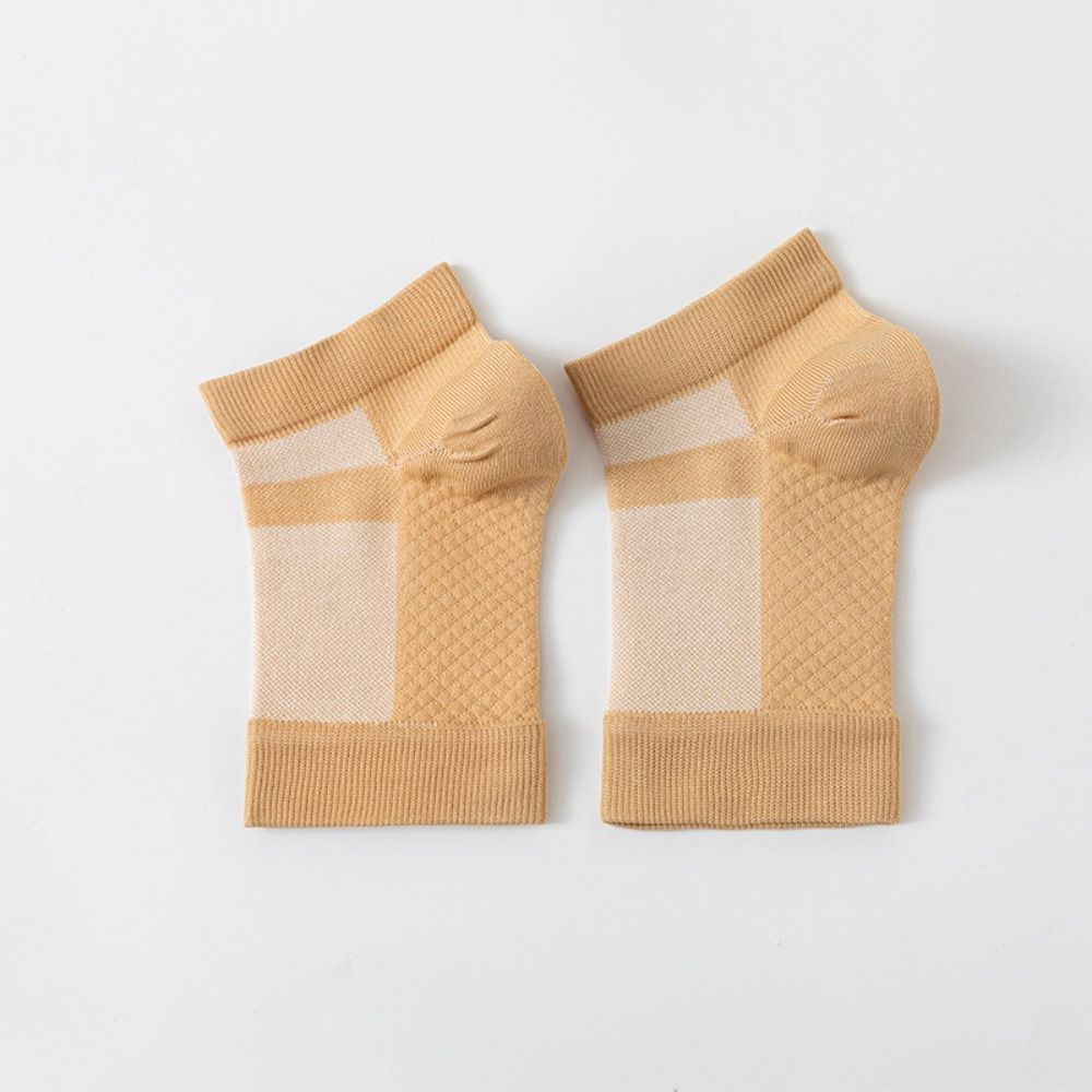 REQUISIT Non-slip Ankle Brace Socks Comfortable Soft Compression Socks Foot Swelling High Elastic Arch Support Brace Socks Yoga