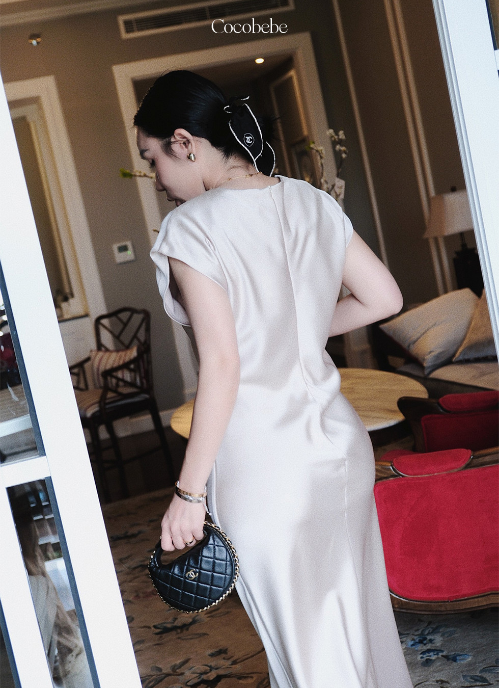Đầm lụa dài COCOBEBE KAEW DRESS