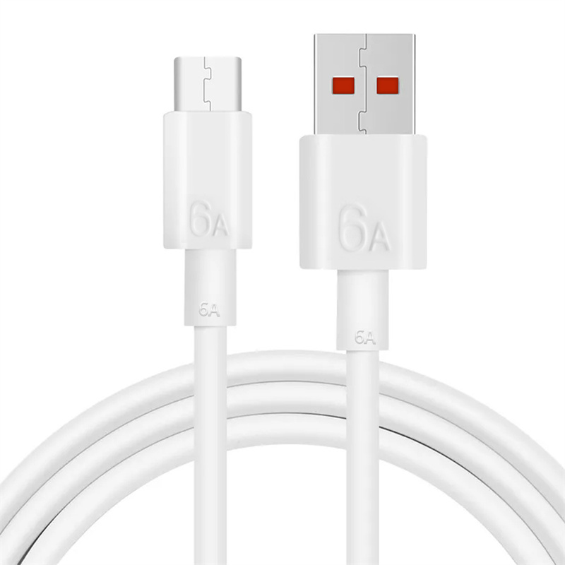 66w 65w 6a super charger cable fast usb type c charging data cord cable for huawei