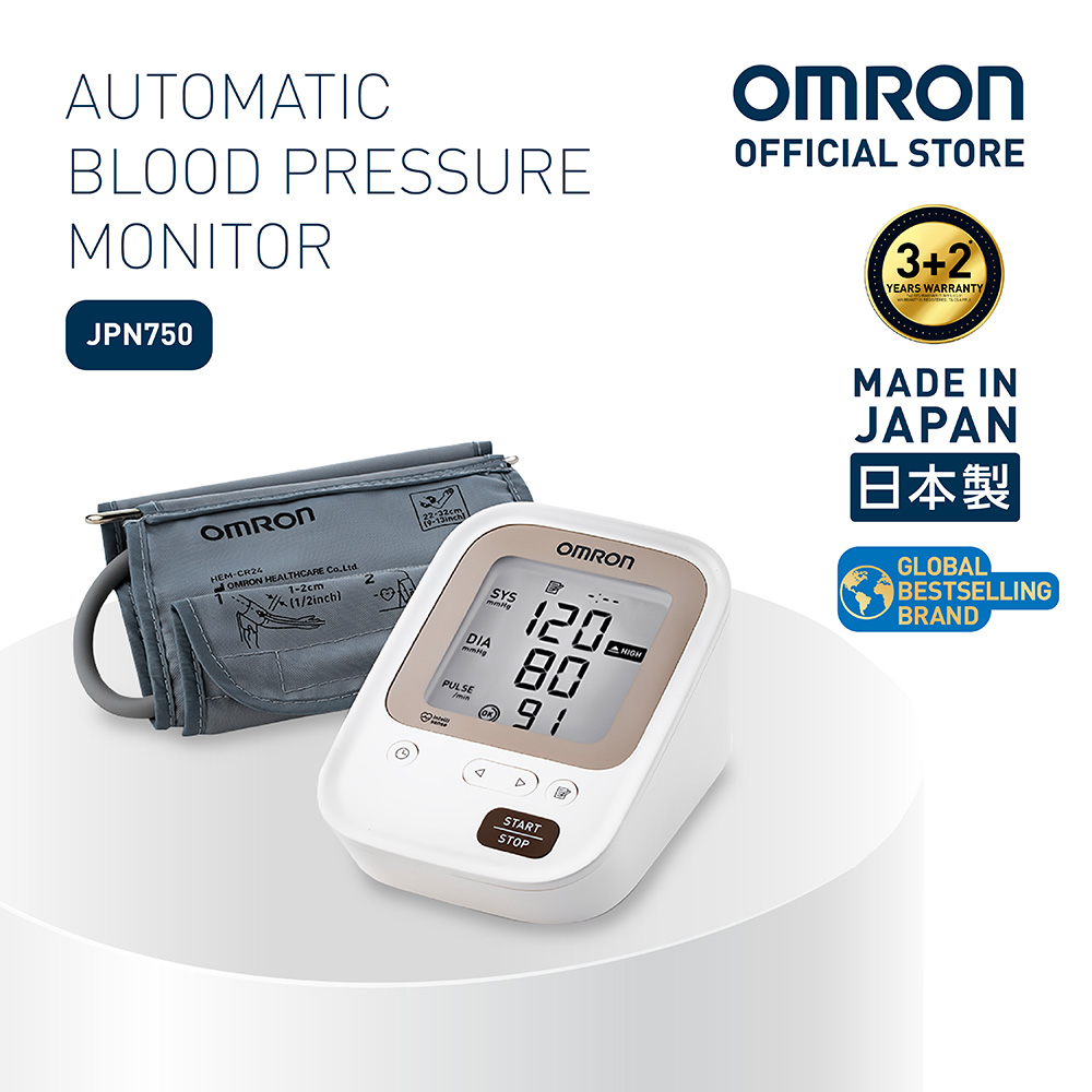 OMRON Automatic Blood Pressure Monitor JPN750 Jpn750 Blood Presser