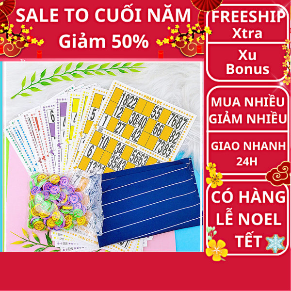 Bộ đồ chơi lô tô bằng nhựa ✓Gía rẻ ✓Giải trí ✓trò chơi loto ✓Nguyễn Thùy Store