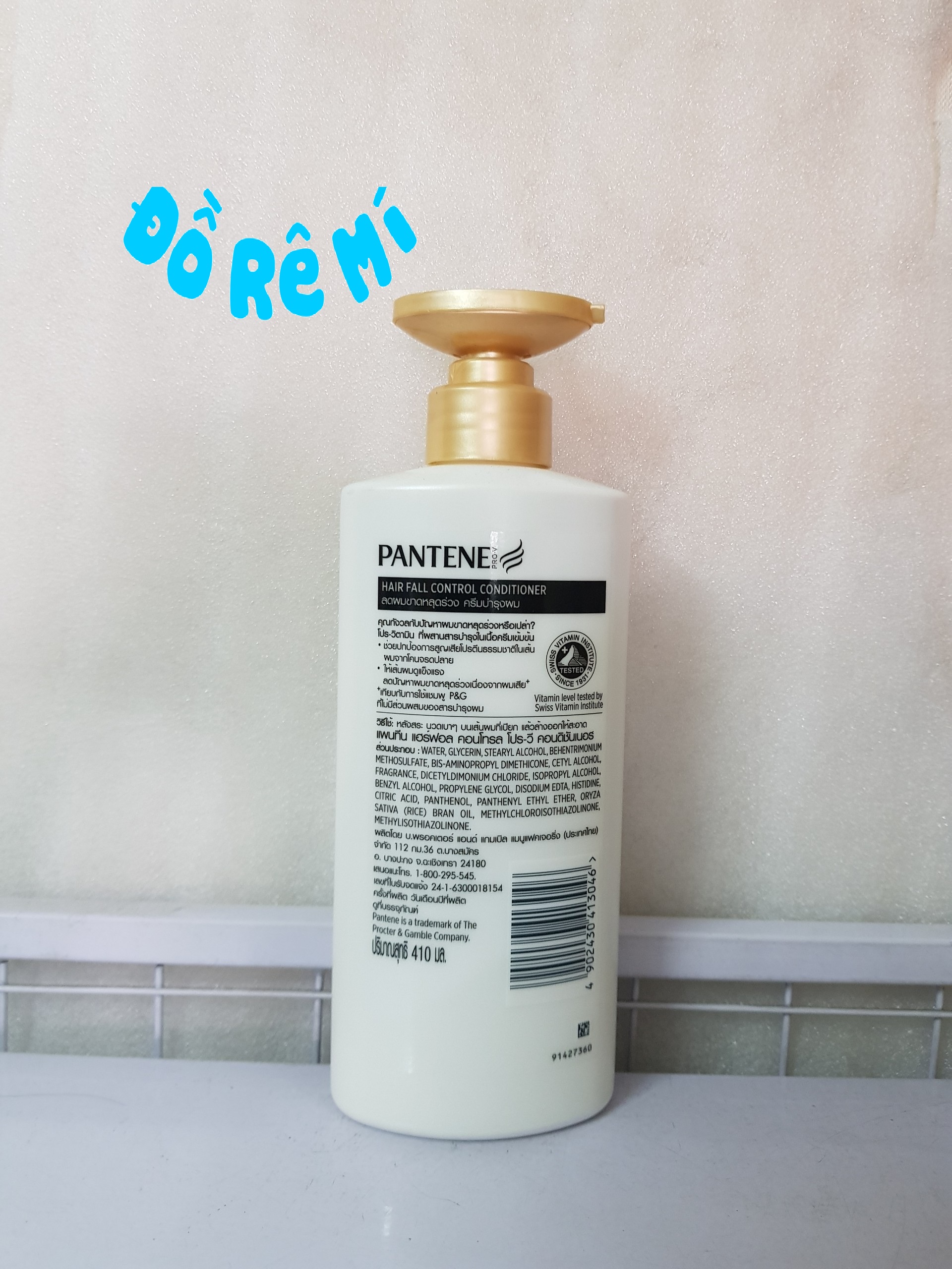 [HCM]Dầu xả Pantene Thái Lan 410ml