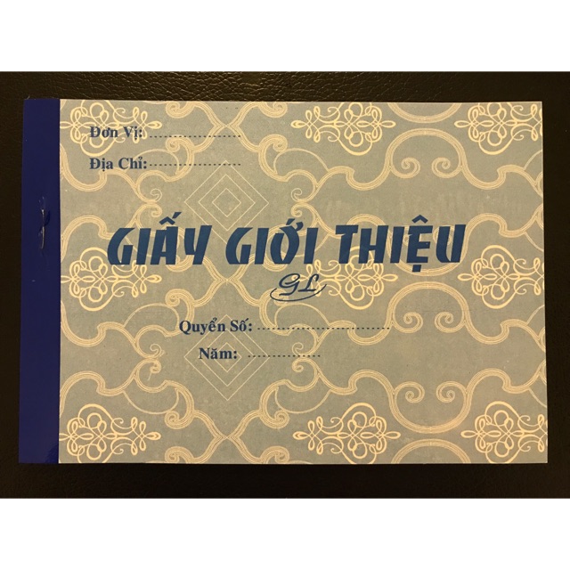 Giấy giới thiệu 1 Liên 50 tờ