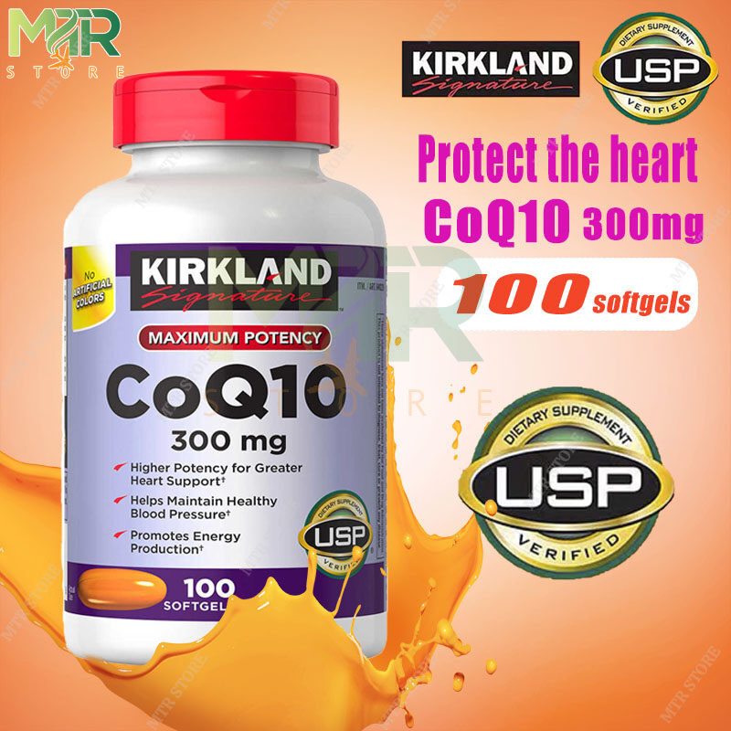 FREESHIP] Viên uô'ng hỗ trợ tim mạch Kirkland Signature CoQ10 300mg 100  Viên của Mỹ - 1588027 - bổ tim, bảo vệ tim mạch, sức khoẻ tim mạch - coq10  mỹ, coq10