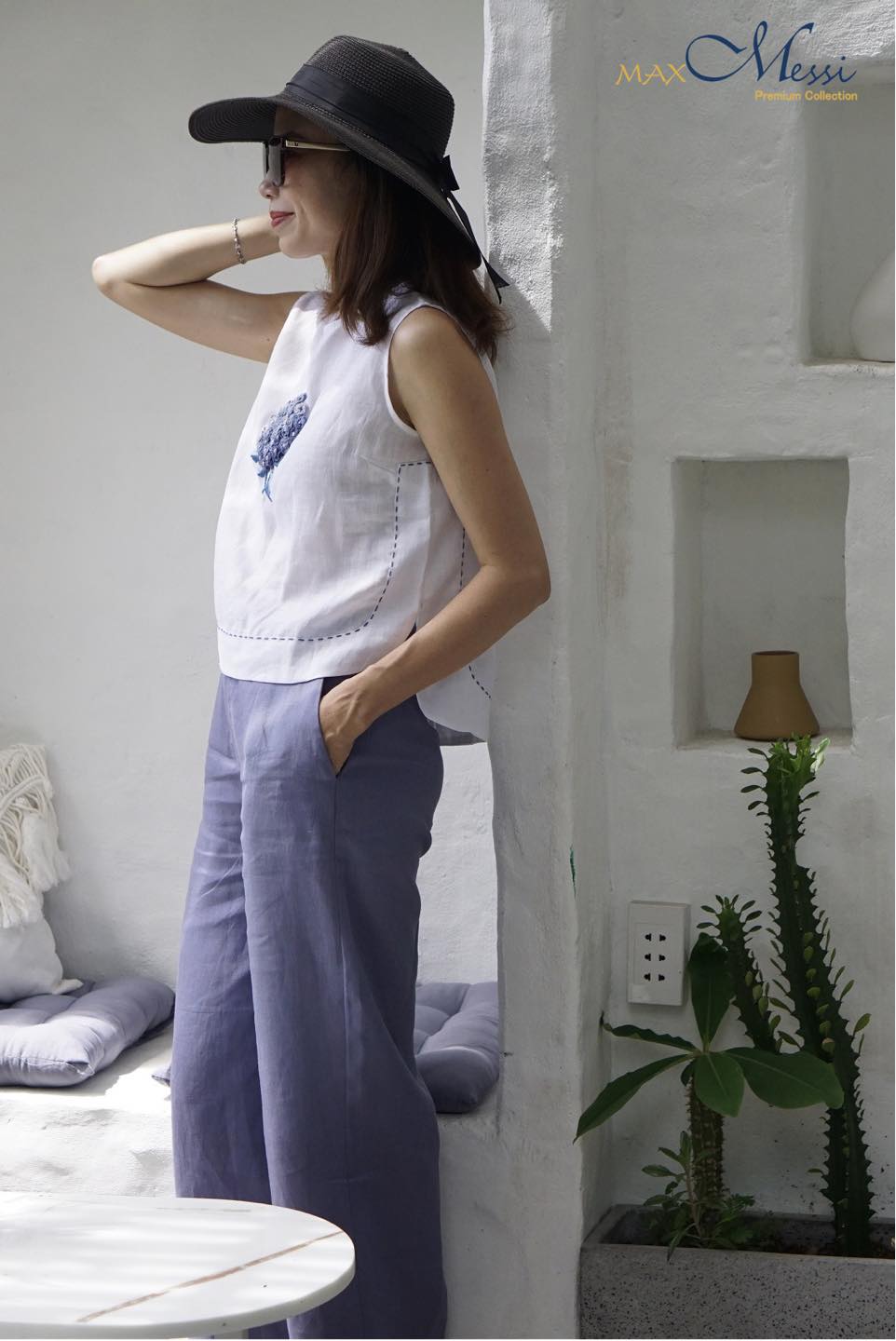 Quần linen NADIA - MaxMessi