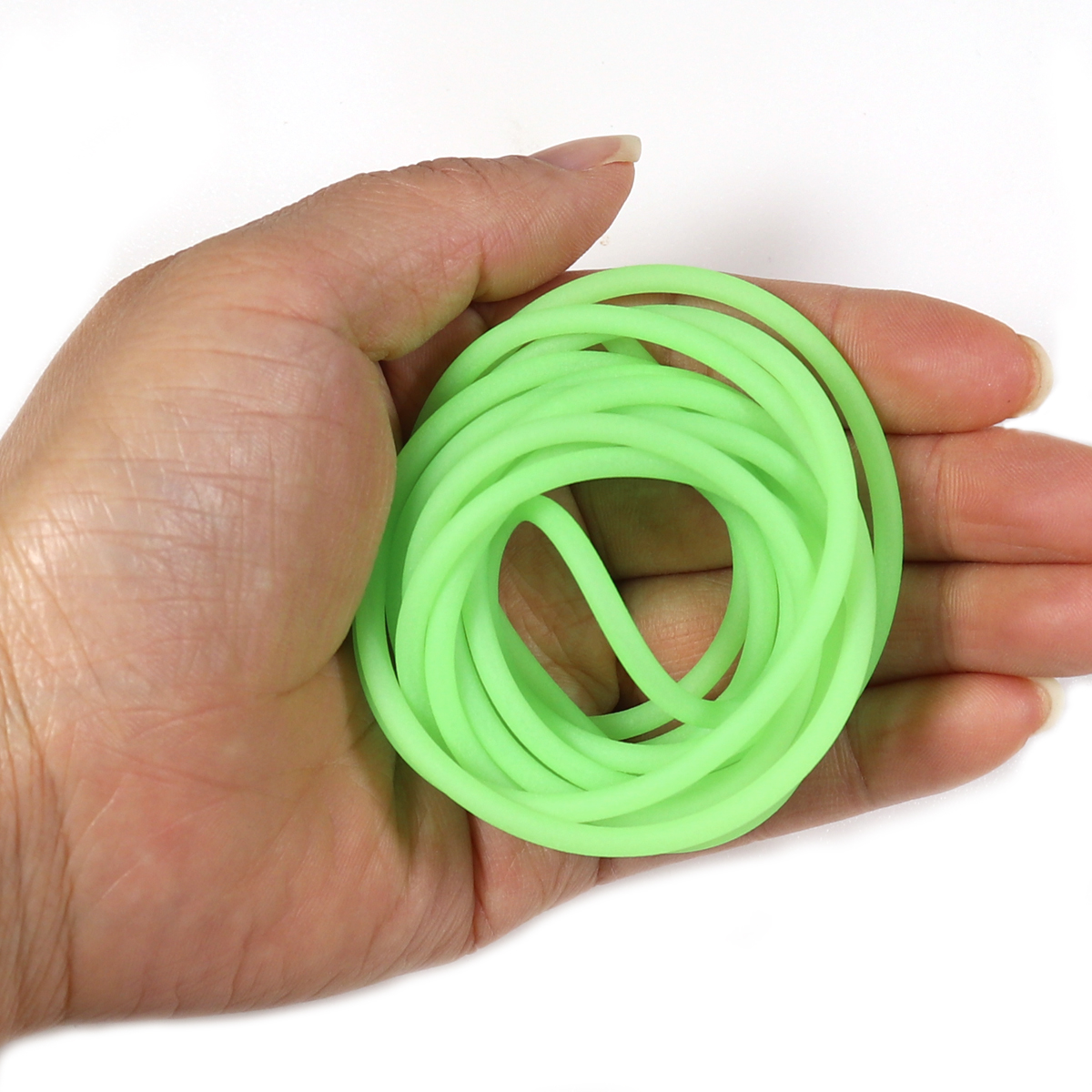 Wifreo 2m/bag Rubber Tube Fishing Luminous Silicone Tube Glowing ...