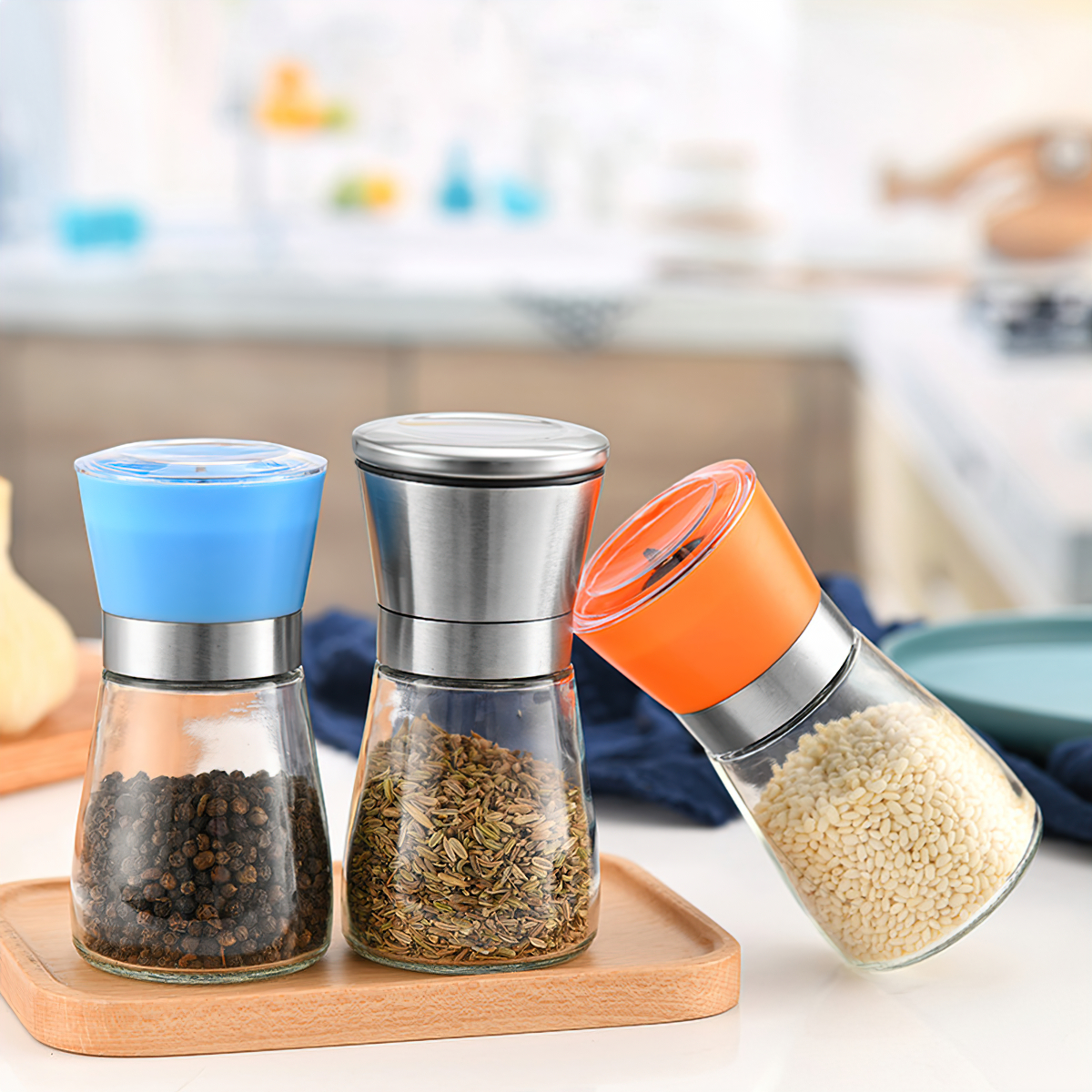 Multi-function dry pepper grinder